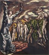 El Greco The Vision of St.John oil painting reproduction